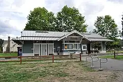 The Machias trailhead on the Centennial Trail