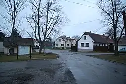 Centre of Psáře