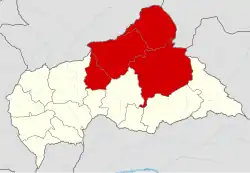 Territories claimed by Logone