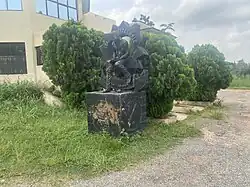 Central Library Statue