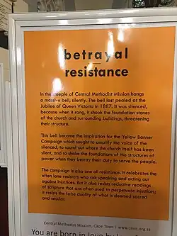 Central Methodist Church betrayal and resistance campaign.