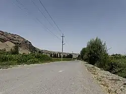 A central street in Mehtar