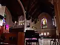 Transepts, crossing, and choir of the church