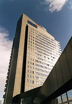 Česká spořitelna headquarters in Prague.