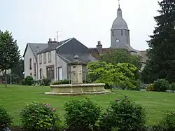 The centre of Moutier-Malcard