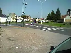 The centre of Salouël