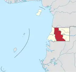 Location of Centro Sur