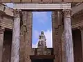 Statue of Ceres in Roman Amphitheatre