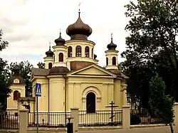General view of the church