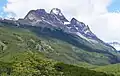 Northeast aspect of Cerro Trono Blanco