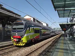 Milan S Lines train in Milan
