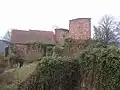 Chapel seen from behind