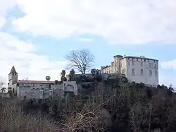 The chateau in Prat