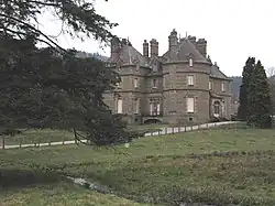 The Château de Visigneux in Lucenay-l'Évêque, winter 2008