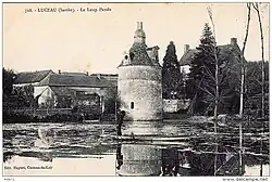 The château of le Loup Pendu, circa. 1900