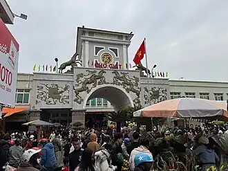 Giát market.