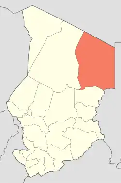 Bahaï is located in Chad