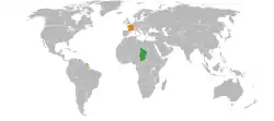 Location of Chad
