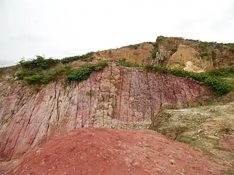 White Clay hills in Bijoypur