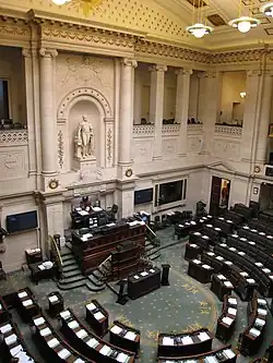 Chamber hemicycle