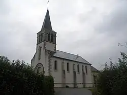 The church in Champignolles