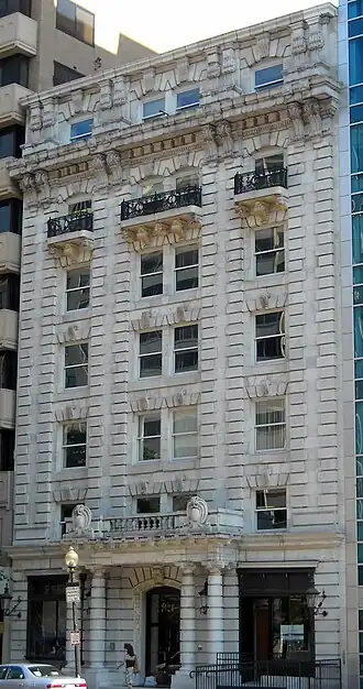 Champlain Apartment Building (1905), 1424 K Street NW, Washington, DC
