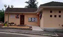The town hall in Chancia