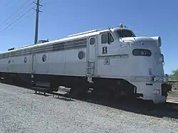 C&NW E8 locomotive