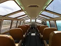 Inside view of the Santa Fe-Plaza Taos "Dome".
