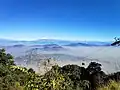 Himalayan range from the hill
