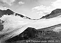 Chaney Glacier in 1911