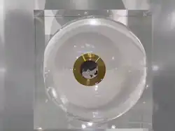 Lunar soil sample collected by China's Chang'e 5 mission, displayed at Airshow China 2021