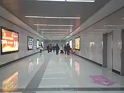 Transfer passage