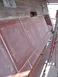 Replacement of tiles at high level