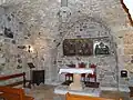 Inside the Chapel of Saint Ananias