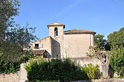 The Romanesque chapel in Saint-Laurent-du-Verdon