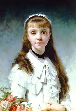 The Daughter of the Painter, private collection, 1881[15]