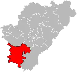 Location of Charente-Sud
