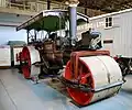 An engine displayed at the museum