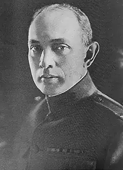1920 black and white head and shoulders photo of Colonel Charles Carr Clark