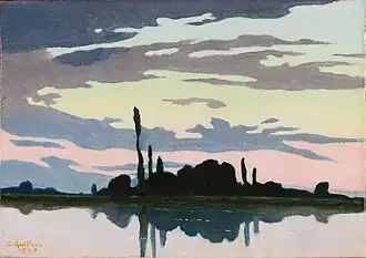 Twilight, 1892, Paris, Musée d'Orsay.