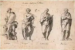 Le Brun, 'The Four Humors of Man