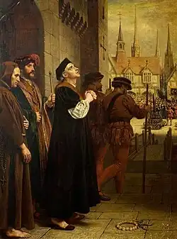 The Martyrdom of Laurence Saunders by Charles West Cope