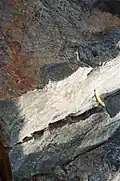 A Closer view of Charnockite from St. Thomas Mount