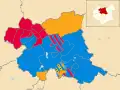 2003 results map