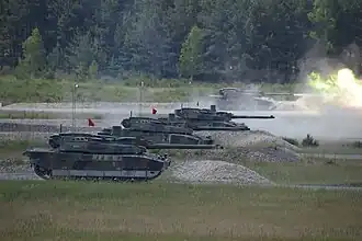 Leclerc tanks (1er régiment de chasseurs)