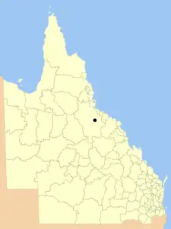 Location within Queensland