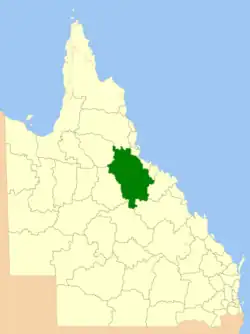Location within Queensland