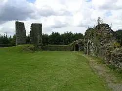 Ruins of the chateau