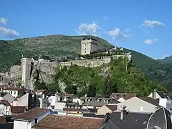 Castle (east face with the clock)